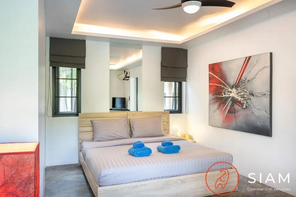 Villa Zendo 4Br - 12M Privatepool - Walk To Beach شاطئ مينام المظهر الخارجي الصورة